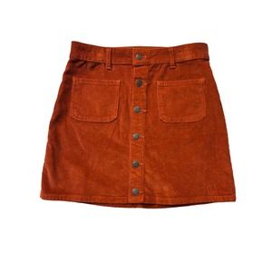 Cat & Jack corduroy skirt high rise stretch